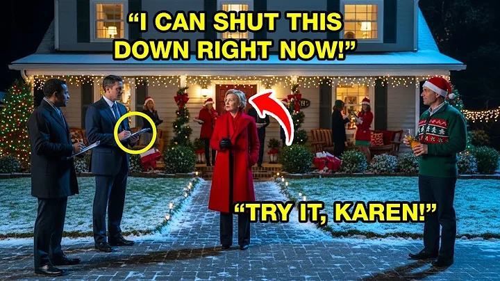 HOA Karen Tried to Shut Down Our Christmas Party — Until One Phone Call Ended Her Authority