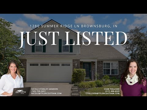 1254 Summer Ridge Ln, Brownsburg, IN home video tour