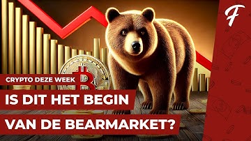 BEARMARKET BEGONNEN VOOR BITCOIN EN ALTCOINS? || CRYPTO DEZE WEEK #259