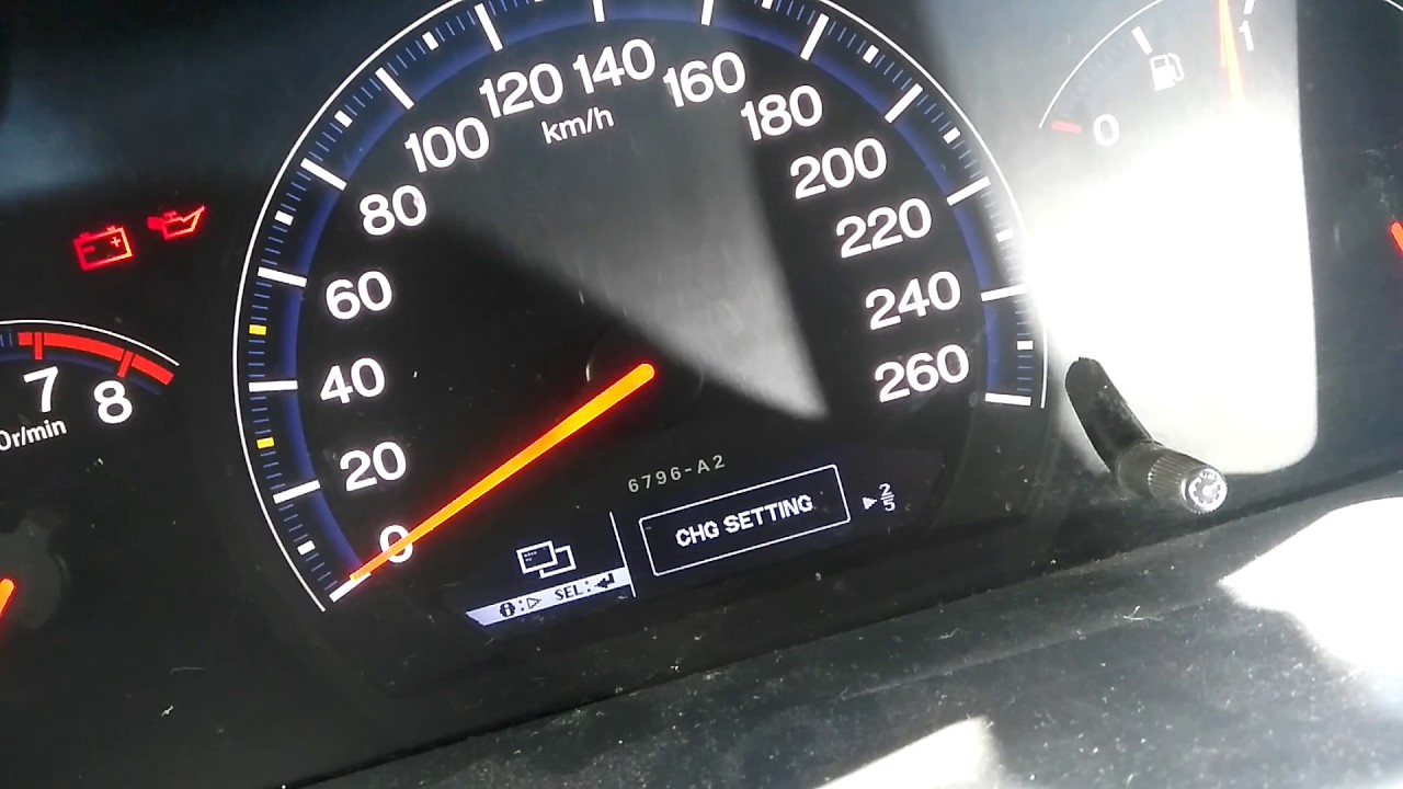 Honda Accord VII 2006 my 06 hidden settings YouTube