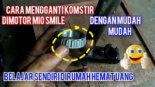 cara pasang komstir racing yamaha mio