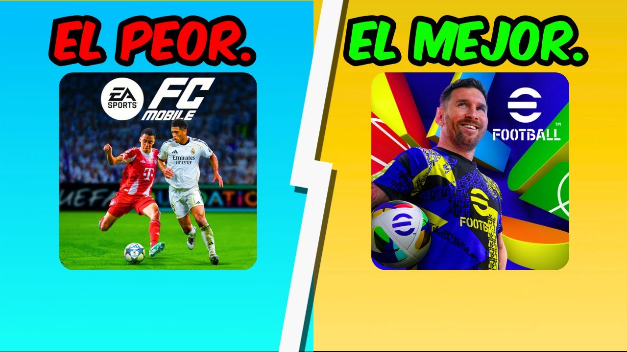 ¡FC Mobile 26 vs EFOOTBALL Mobile 26! ¿Cuál es Mejor?