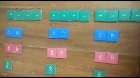 Dynamic Multiplication using Stamp Game|| Montessori Maths