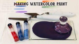 Making my own watercolor paint, and chat!