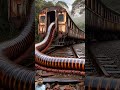 Nature Exploration | Travel Discovered | Abandoned Train #shorts #trending #ai