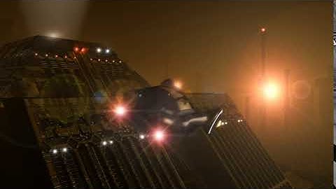 Lightwave 3D Blade Runner scene in 4k