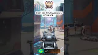 Bo3 was great… HOWEVER…