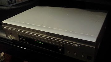 LG LV880 VHS VCR Tape Rewind.