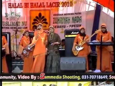 Melati Putih, Nur Afiyah * Qosidah ZUHRIYAH NADA - Sedayu Gresik ( Turi-Lamongan 27 Sept 2010)