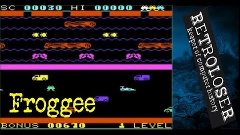Froggee, commodore vic20, 4k