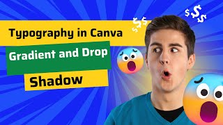 How to Create Gradient & Drop Shadow Effects - Canva Tutorial