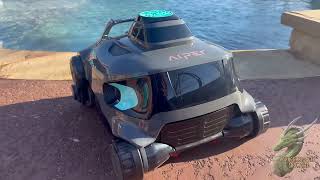 Testing AIPER Elite Pro Cordless Robotic Pool Cleaner screenshot 4