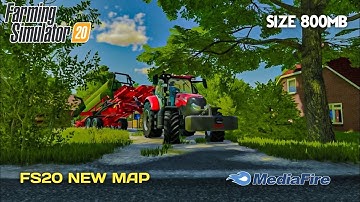 FS20 New Map mod | New big field map | Size only 800mb | Farming Simulator 20 mod APK | FS20 mods