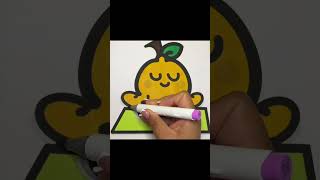 Lemon yoga #adultcoloring #art #boldandeasy #coloring #coloringart