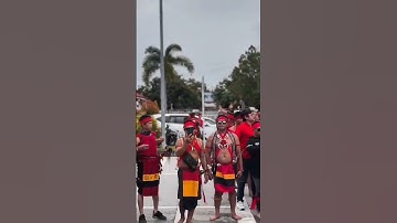 Pasukan Merah Kerass!! #pasukanmerahdayak