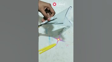 How to make paper snowflakes 3D😊🔥👌💡