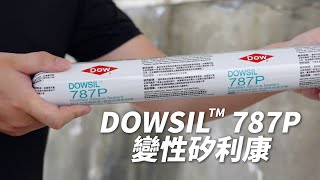『可上漆』最新填縫材料！DOWSIL 787P｜MS 膠｜變性矽利康，室內裝修 戶外防水皆可應用，可上漆｜高彈性｜耐候性｜不含油