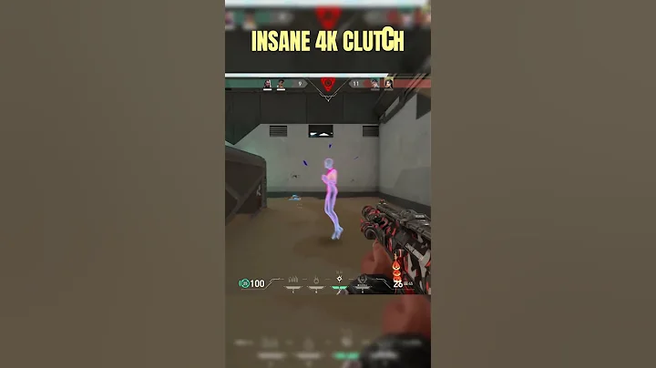 phoenix with RECON Phantom got 4K 😈 #valorant #shortsfeed #shorts #ytshorts #valorantclips