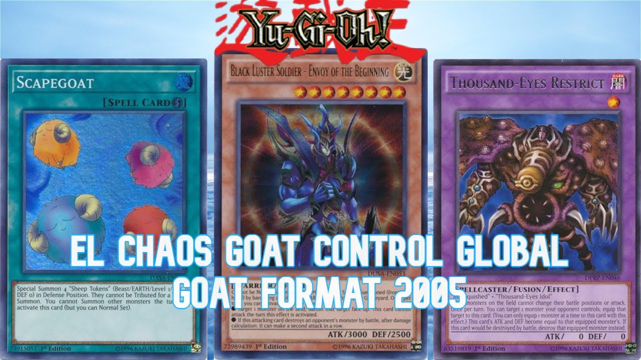 Yu-Gi-Oh! Global Goats | Goat Control Deck Profile | ¿Lo último de Goat ...