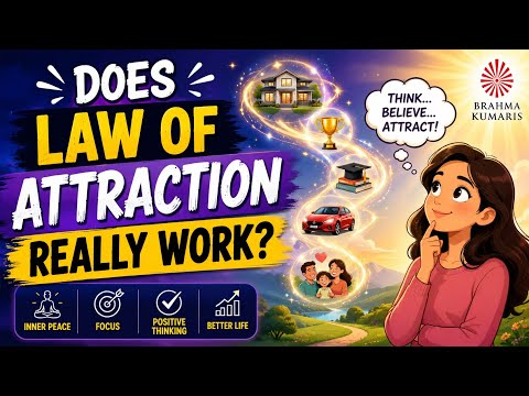 Law of Attraction का असली अर्थ क्या है? | Manifest Your Dreams | BK Shivani #bkshivani #bkushadidi