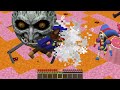 How JJ got Trapped by the Scary New Monsters from DIGITAL CIRCUS Minecraft Maizen JJ and Mikey