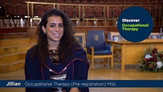 Occupational Therapy (Pre-Registration) MSc: Jillian's story