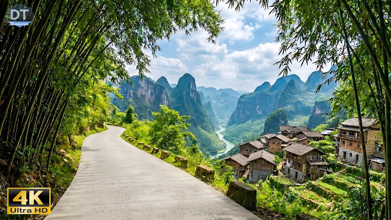 A Wrong Turn on a Rural Road in Chongqing — Discovering an Ancient Salt Road in China | 4K HDR Drive