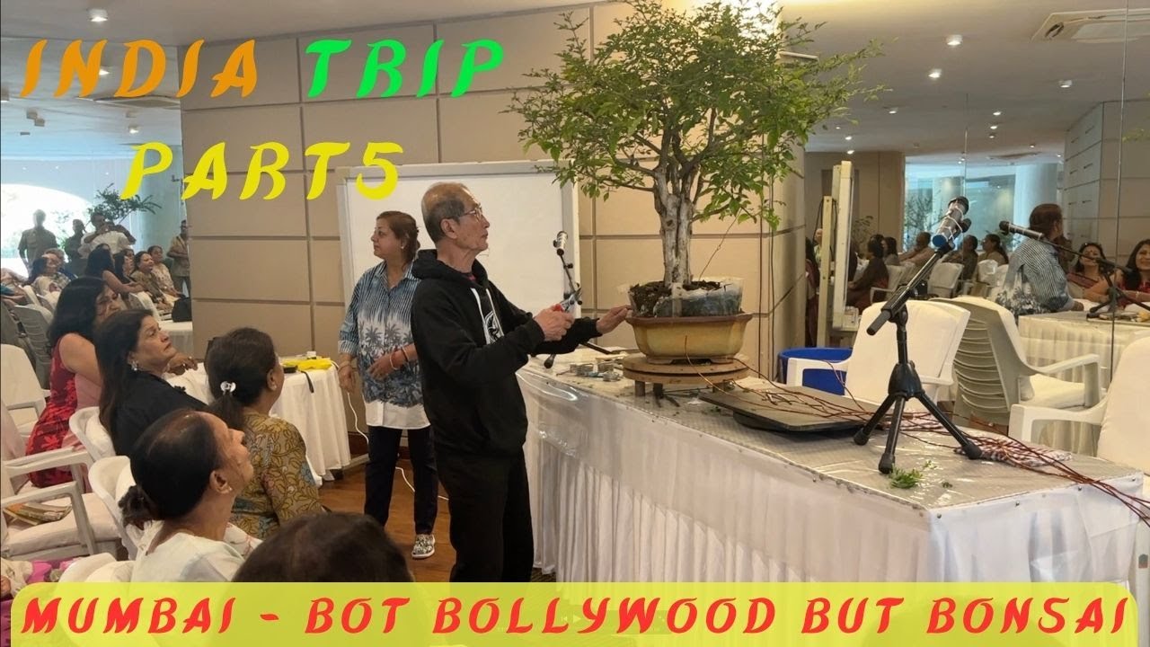 India Trip - Part 5 - Mumbai -Not Bollywood but Bonsai