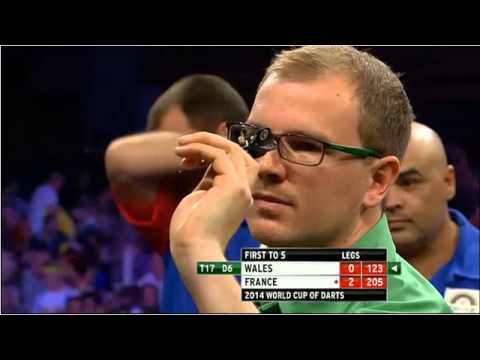 PDC World Cup of Darts 2014 - First Round - Wales VS France