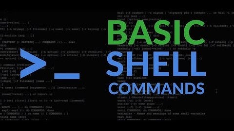 Shell For absolute Beginners. (Part 2 - basic commands)