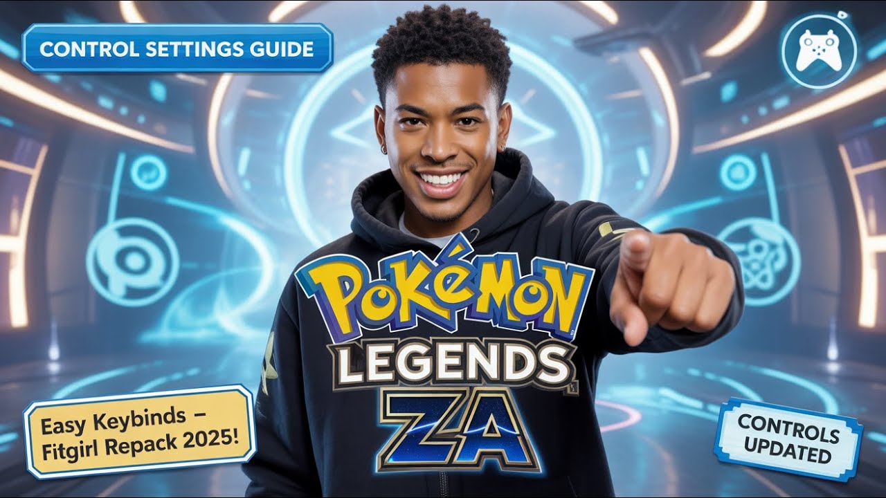 Как изменить управление в Pokémon Legends ZA на ПК (FitGirl Repack) | Простое руководство по соче...