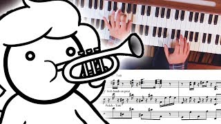 asdfmovie11 Song Pipe Organ Cover! (w/Sheet Music)