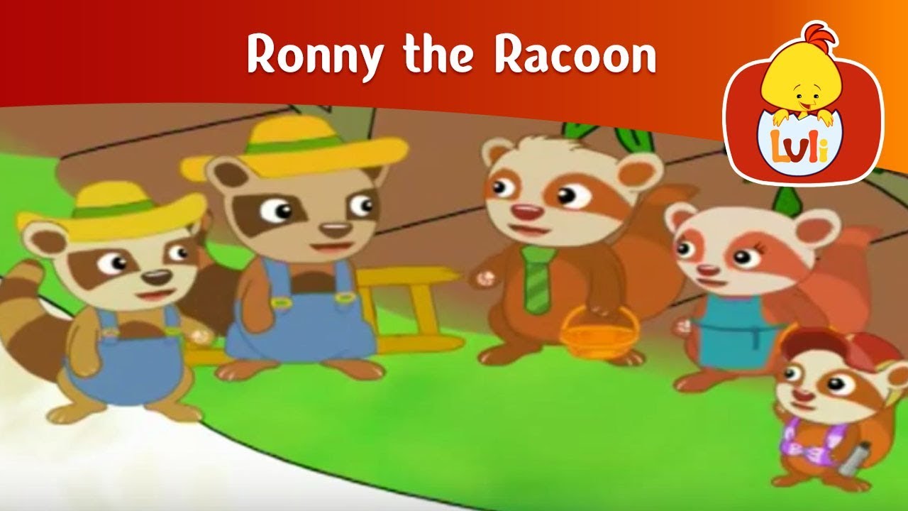 Ronny the Racoon | Cartoon for Children - Luli TV - YouTube