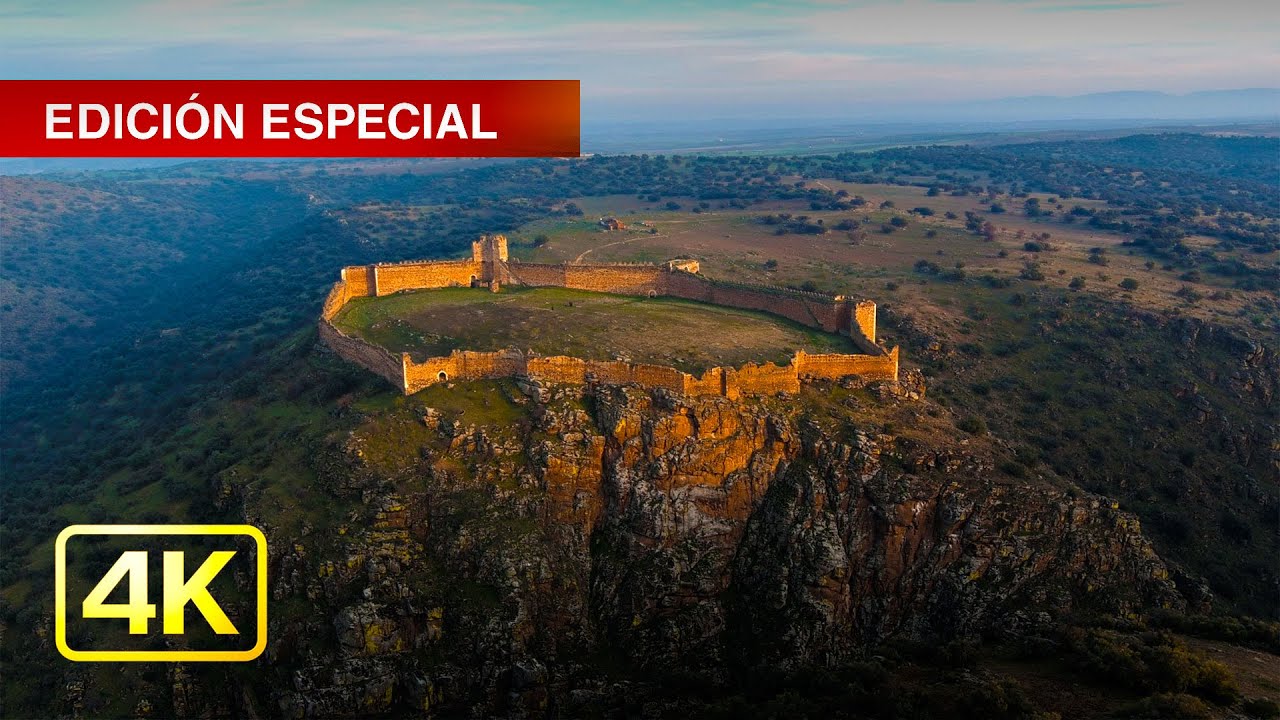 A Base de Dron: El Castillo de Montalbán – Documental completo en 4K | Toledo templario y medieval