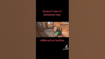 Smoke Z ( site A ) Sandstone map #onné #onnéso2 #standoff2 #1k #foryou #gaming #onne #onneso2 #games