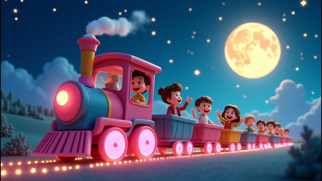 The Wheels on the train Trending YouTube| Trending Nursery rhymes & kids songs