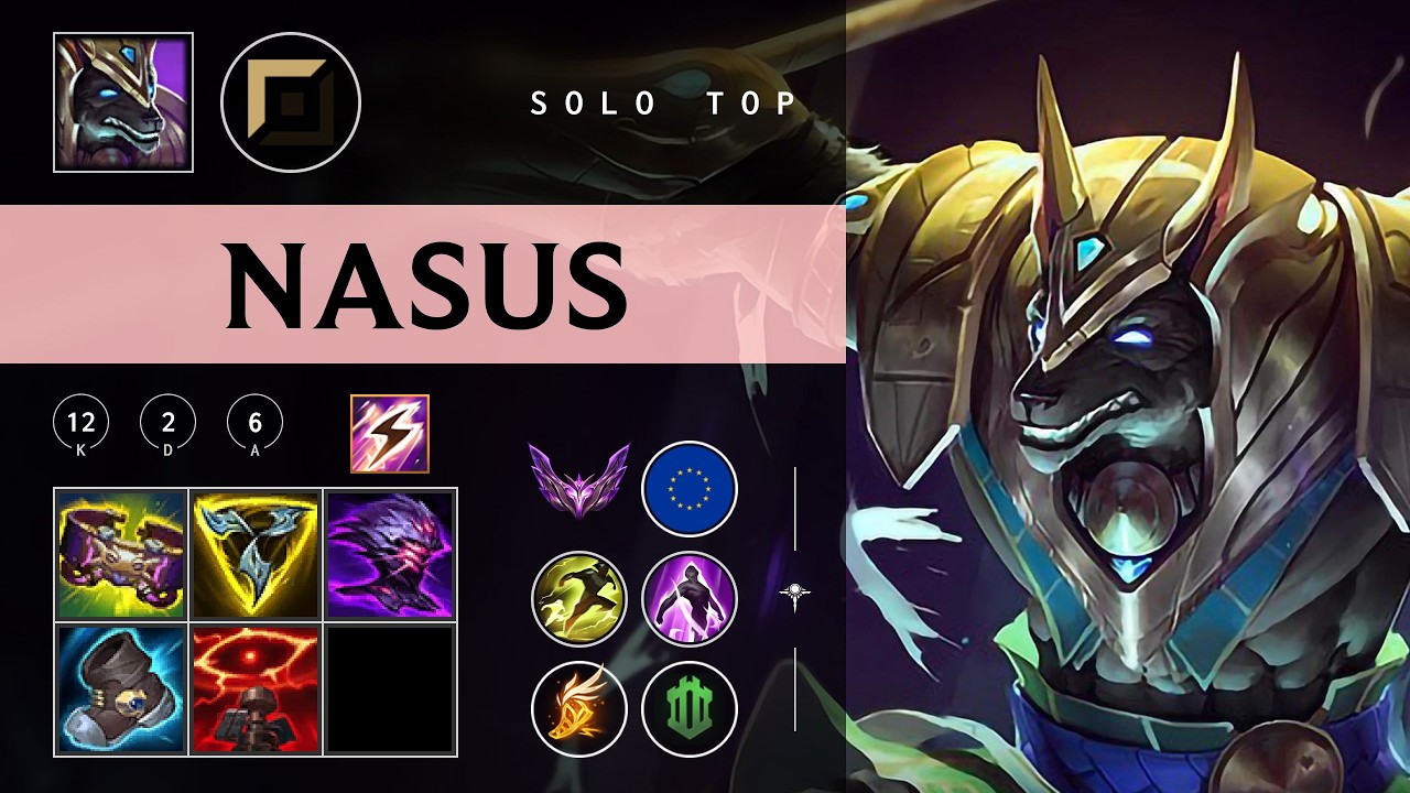 Nasus Top vs Fiddlesticks - EUW Master Patch 26.05