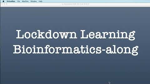 #2 Lockdown Learning Bioinformatics-along: The Linux Filesystem