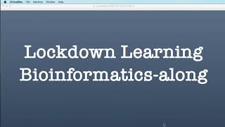 #2 Lockdown Learning Bioinformatics-along: The Linux Filesystem