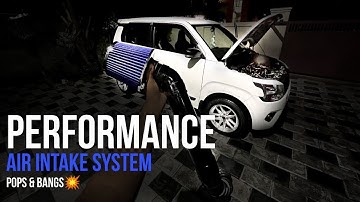 How to install performance air filter |wagonR | modified | intake