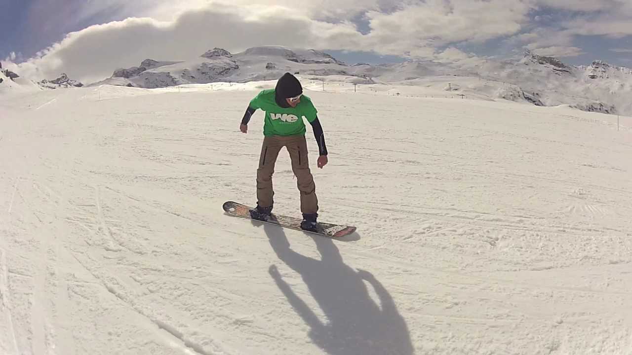 We snowboard Trickology: Ollie