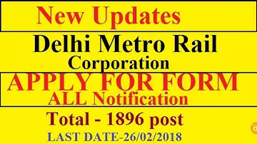 dmrc recruitment 2018 eligibility , syllabus and selection criteria for je and am post