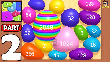 Blob Merge 3D Gameplay Walkthrough Part 2 - Satisfying Mobile Game (Android,iOS)