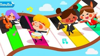PIANO DAN MUSIK BABYBUS | PERMAINAN MUSIK BAYI PANDA #babybus #kartunanak #laguanakanak #cartoon screenshot 1