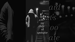 Download Lagu APOLOGIZE #shorts #music #lyrics #onerepublic MP3 Download Lagu APOLOGIZE #shorts #music #lyrics #onerepublic MP3
