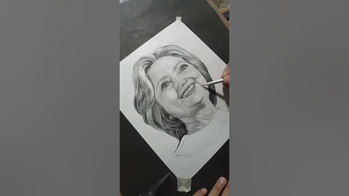 My pencil drawing process from start to finish Realism Portrait #charcoaldrawing #pencilshading