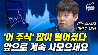 '이 주식' 많이 떨어졌다, 앞으로 계속 사모으세요 (김민수 대표)