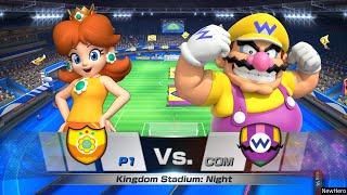 Mario Sports Superstars - Daisy/Mario Vs. Wario/Birdo