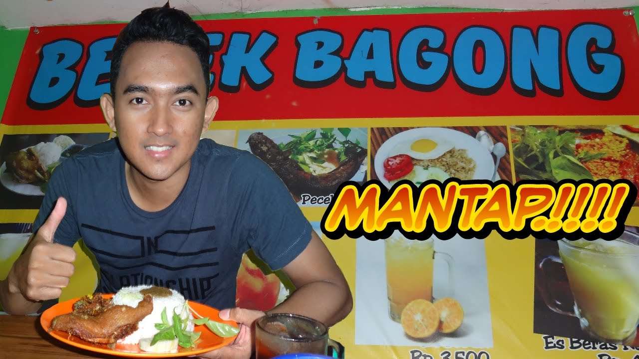 Bebek Goreng Bagong Porsi Jumbo Murah Mantap Youtube