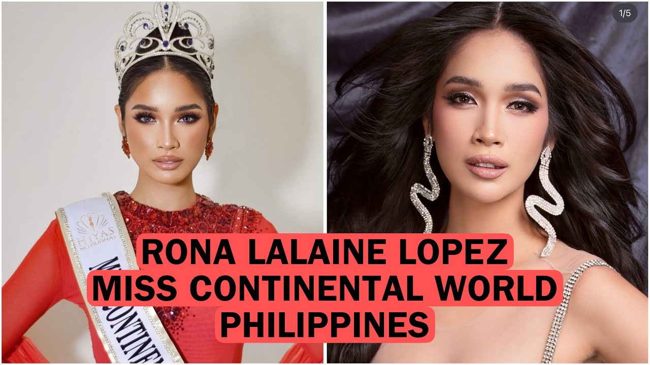 Miss Rona Rona Lalaine Lopez, Hiyas ng Pilipinas 2024 2nd Runner-Up (Miss ...